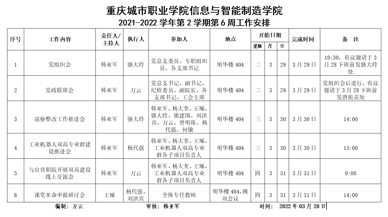 2021-2022学年第2学期第6周工作安排.png